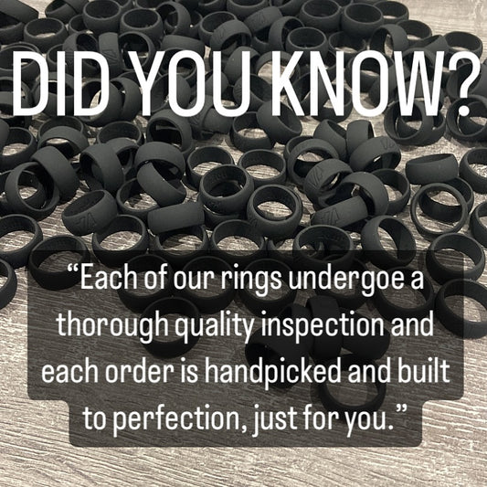 Did You Know? The Journey of Our Silicone Wedding Rings from Craft to Perfection