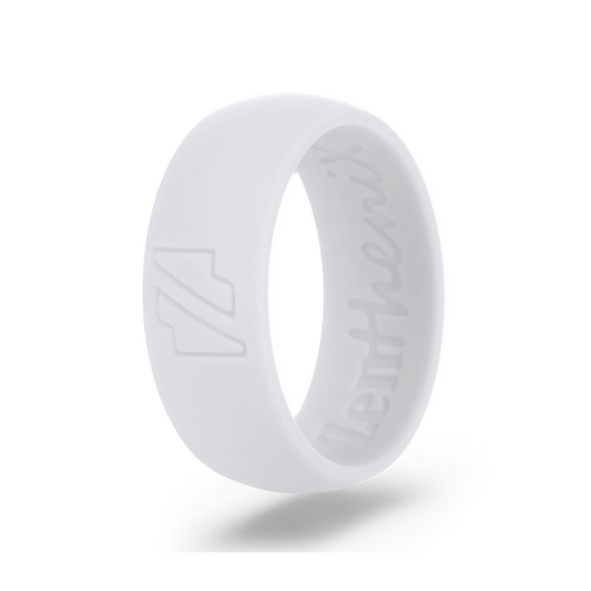 White Silicone Ring