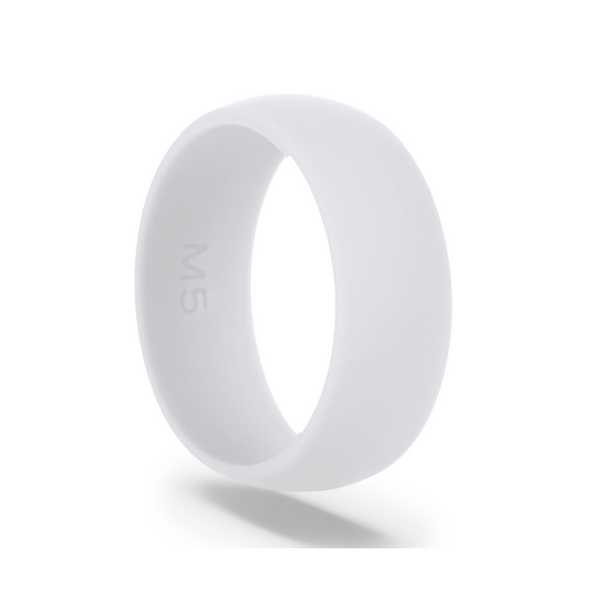 White Silicone Ring