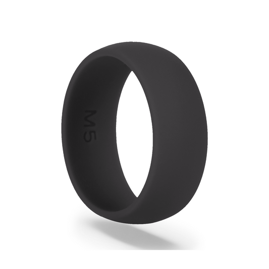 Black Silicone Ring
