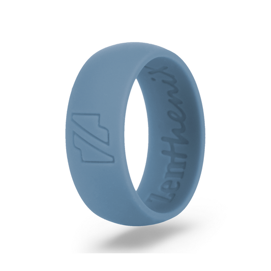 Blue Silicone Ring